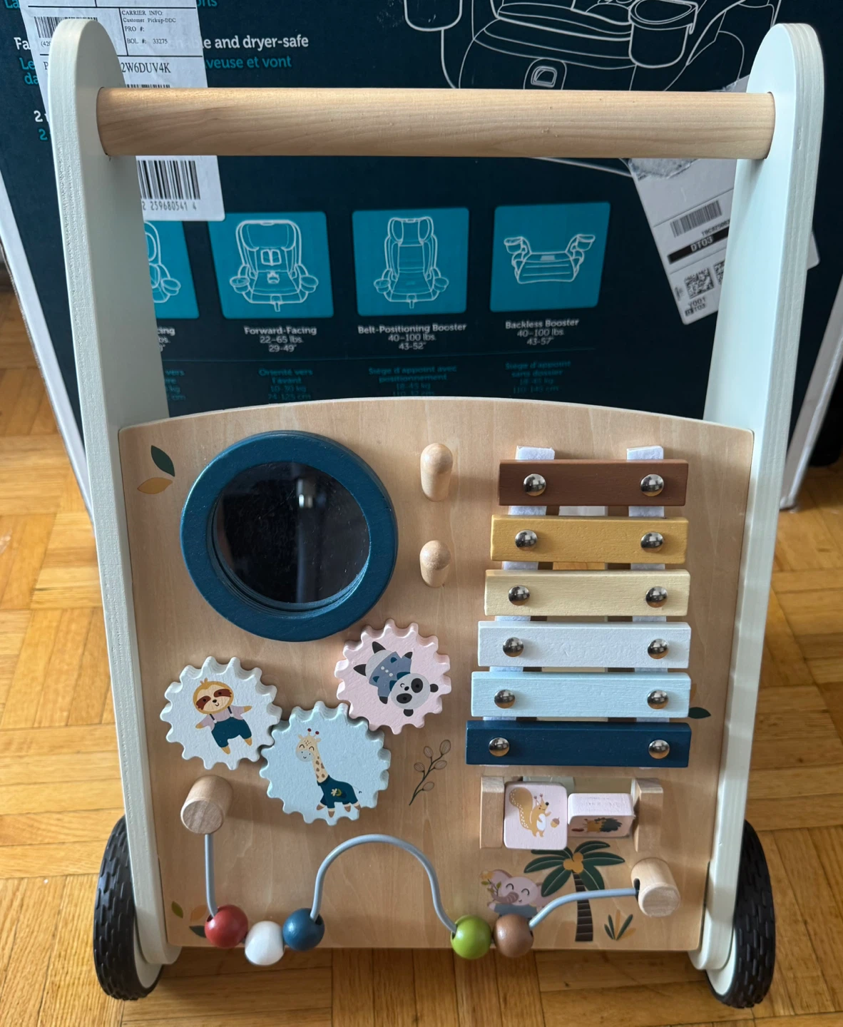 Wooden Activity Walker Toy