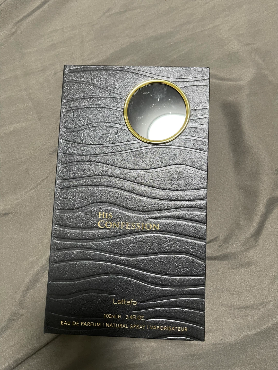 Original Lattafa His Confession EDP for Men, 100ml. 100% full - photo 3