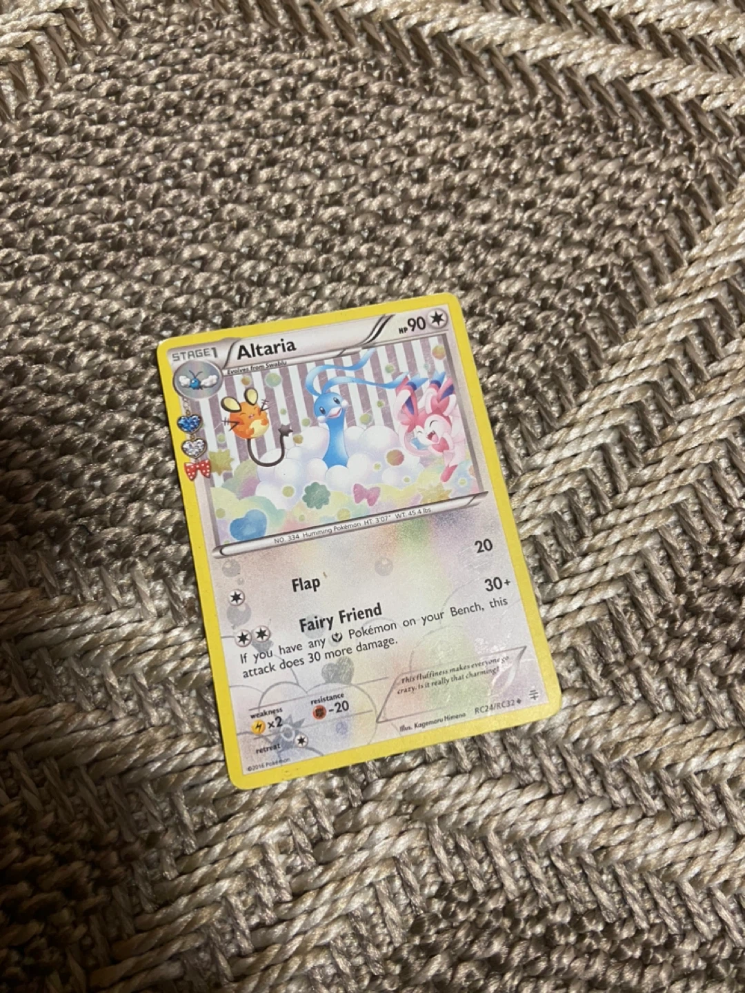 Pokemon Trading Card - Altaria