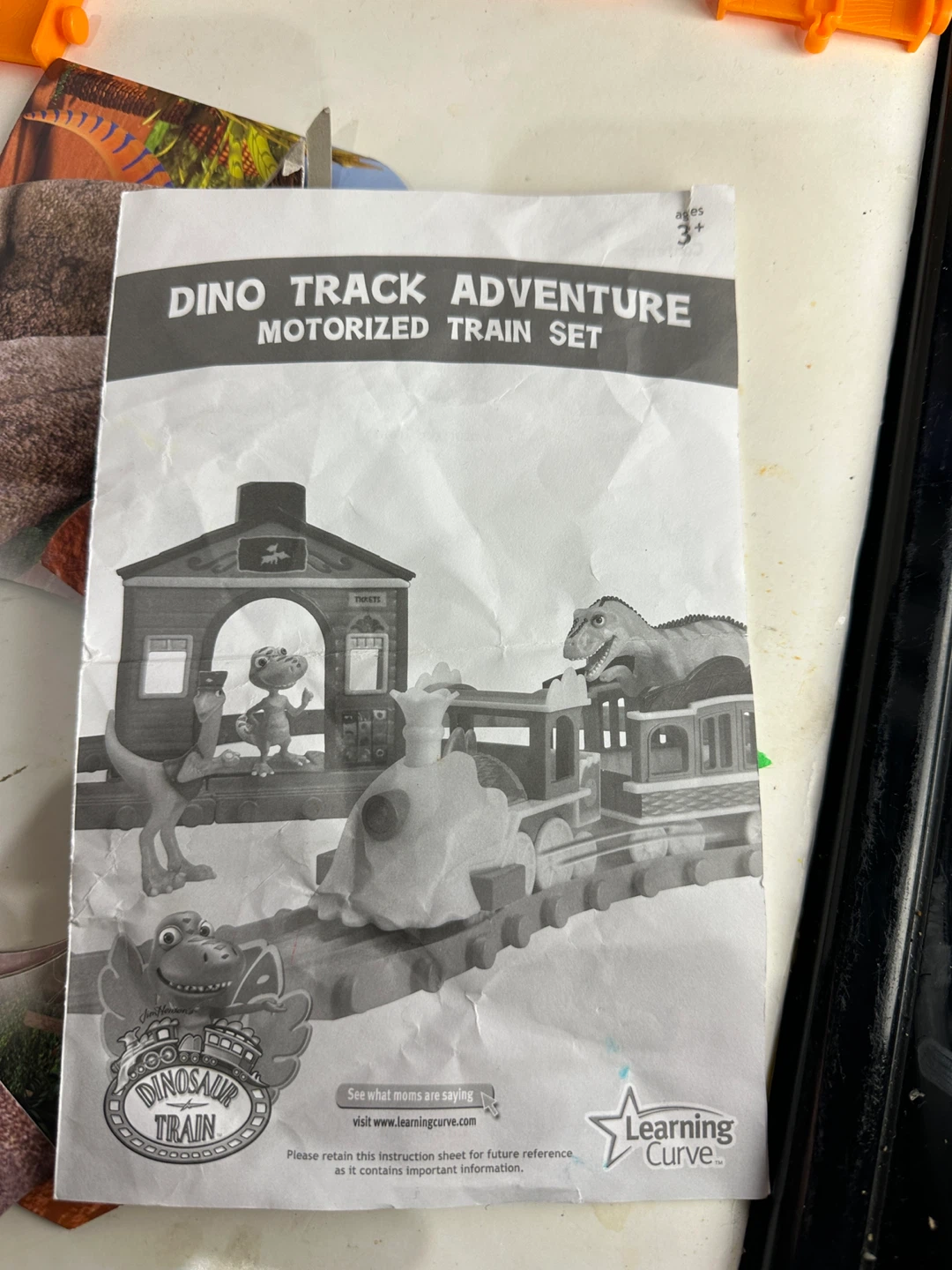 Learning Curve Dino Track Adventure Motorized Train Set - photo 2