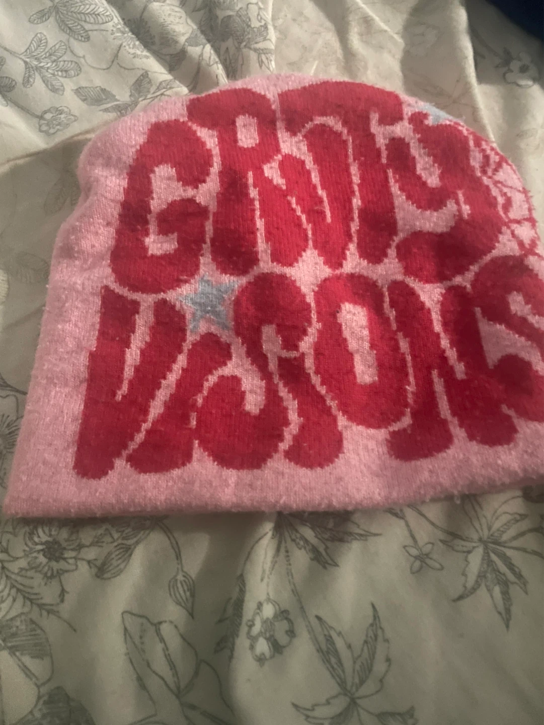 GR8178 Visions Beanies - Blue and Pink