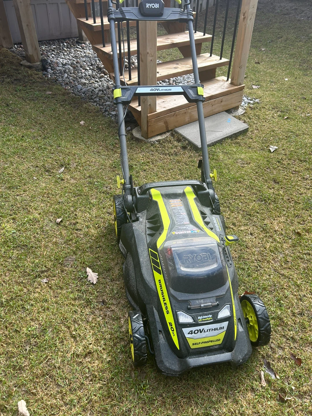 Ryobi 40V Lithium Self-Propelled Electric Mower