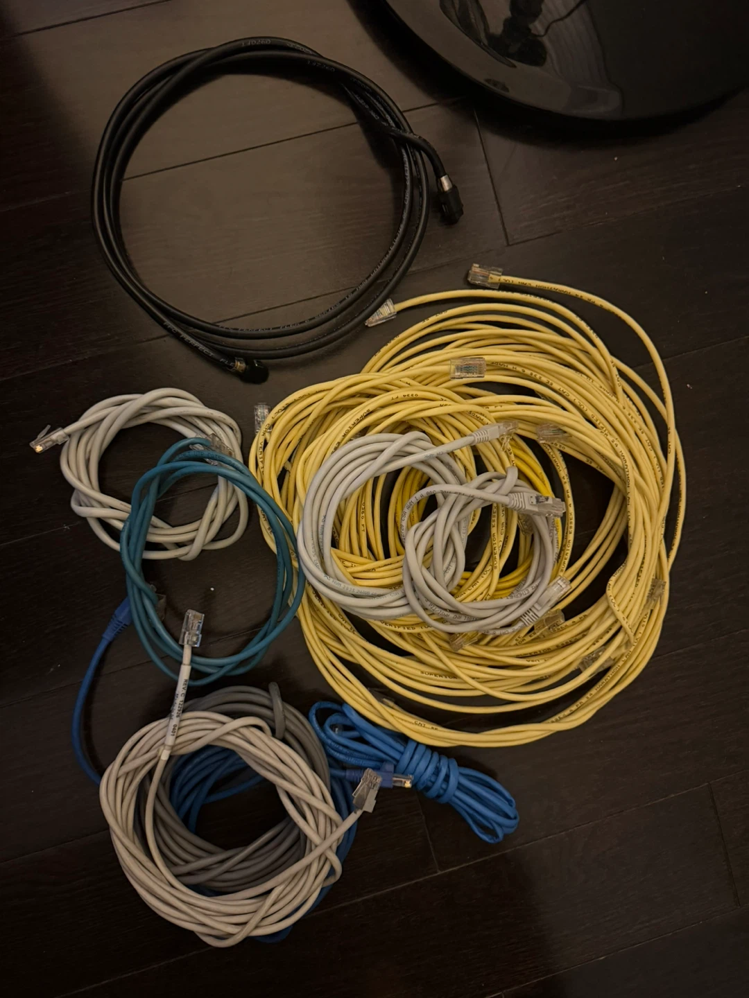 Assorted Ethernet Cables Lot