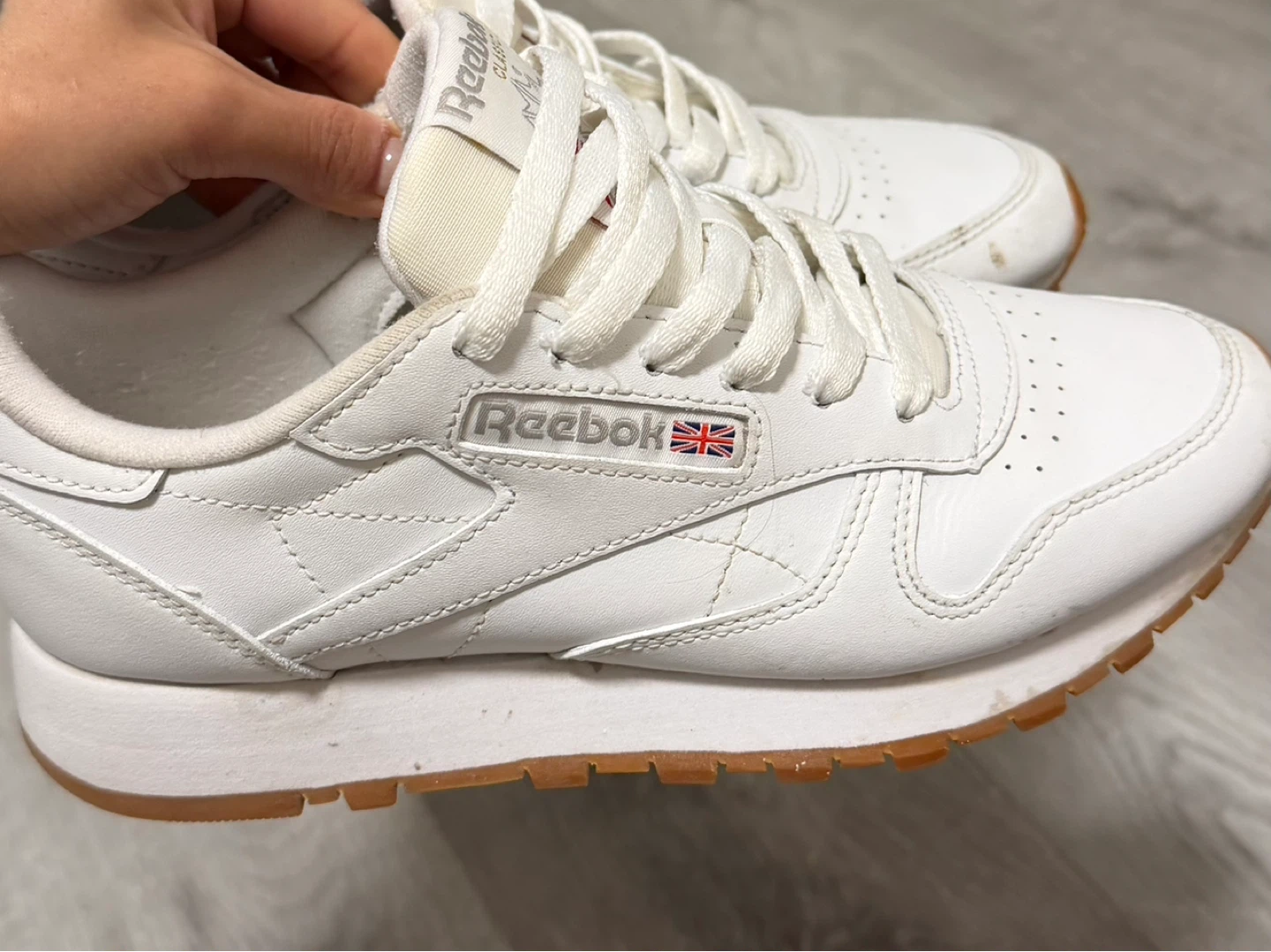Reebok Classic Leather Sneakers - White