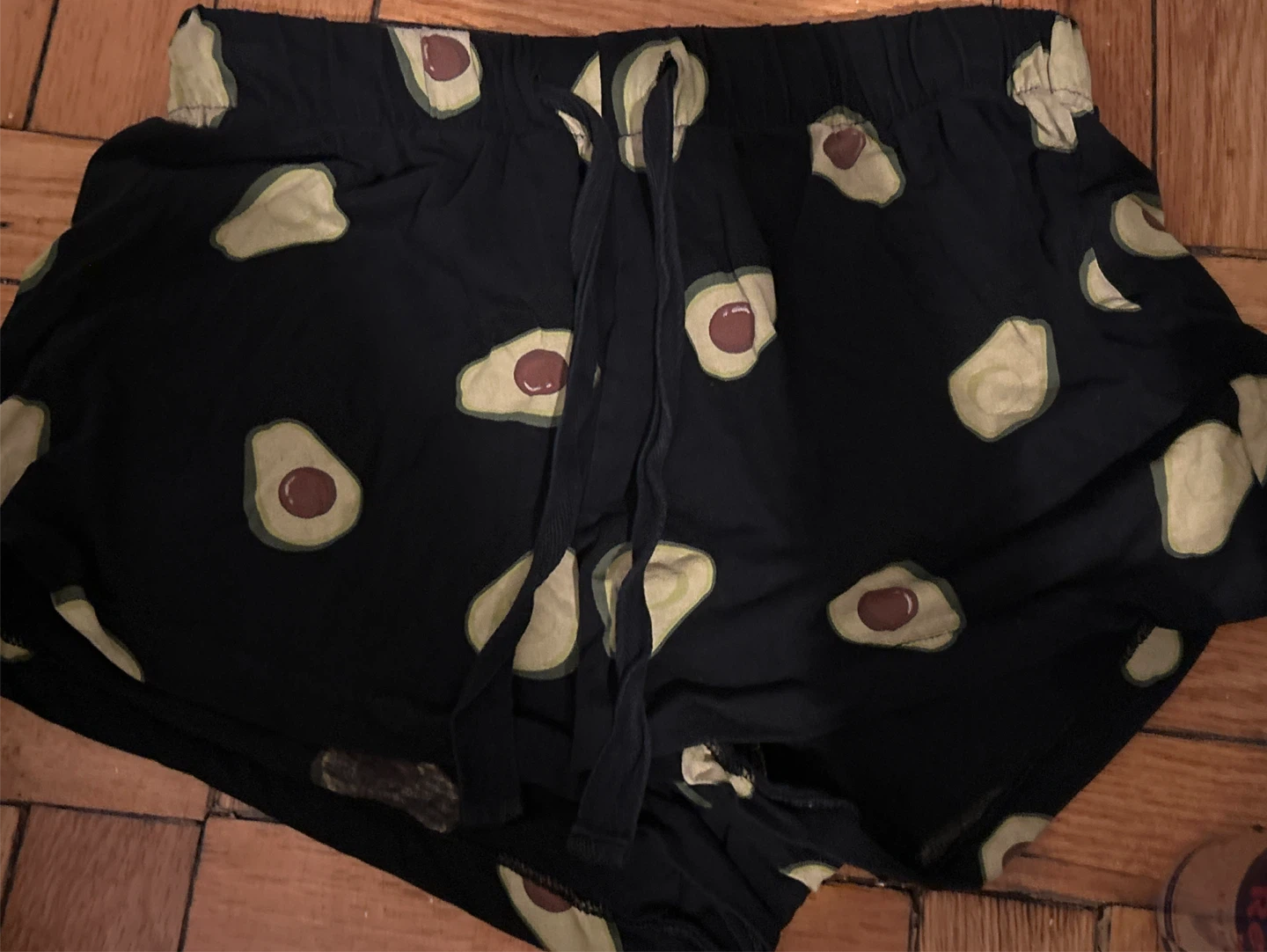 Black Avocado Print Pajama Set - photo 3
