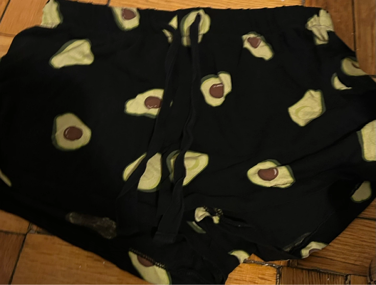 Black Avocado Print Pajama Set - photo 2