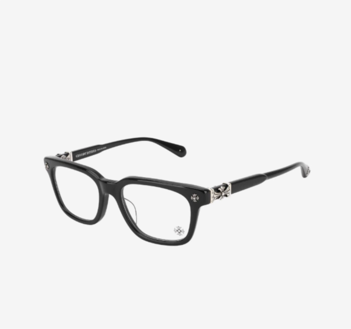 Chrome Hearts Black Acetate Glasses