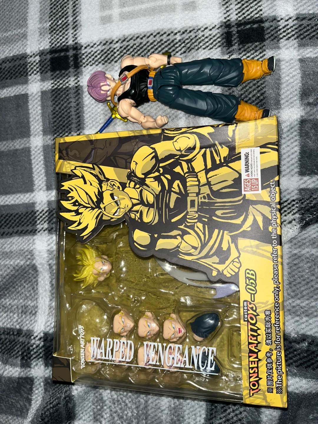 Tonsen Art "Warped Vengeance" Trunks Action Figure