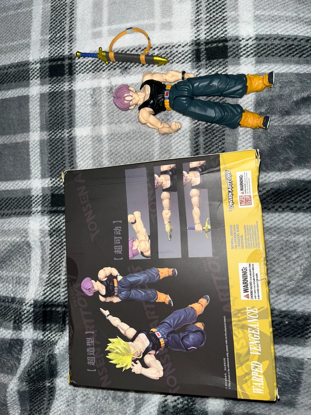 Tonsen Art "Warped Vengeance" Trunks Action Figure - photo 3