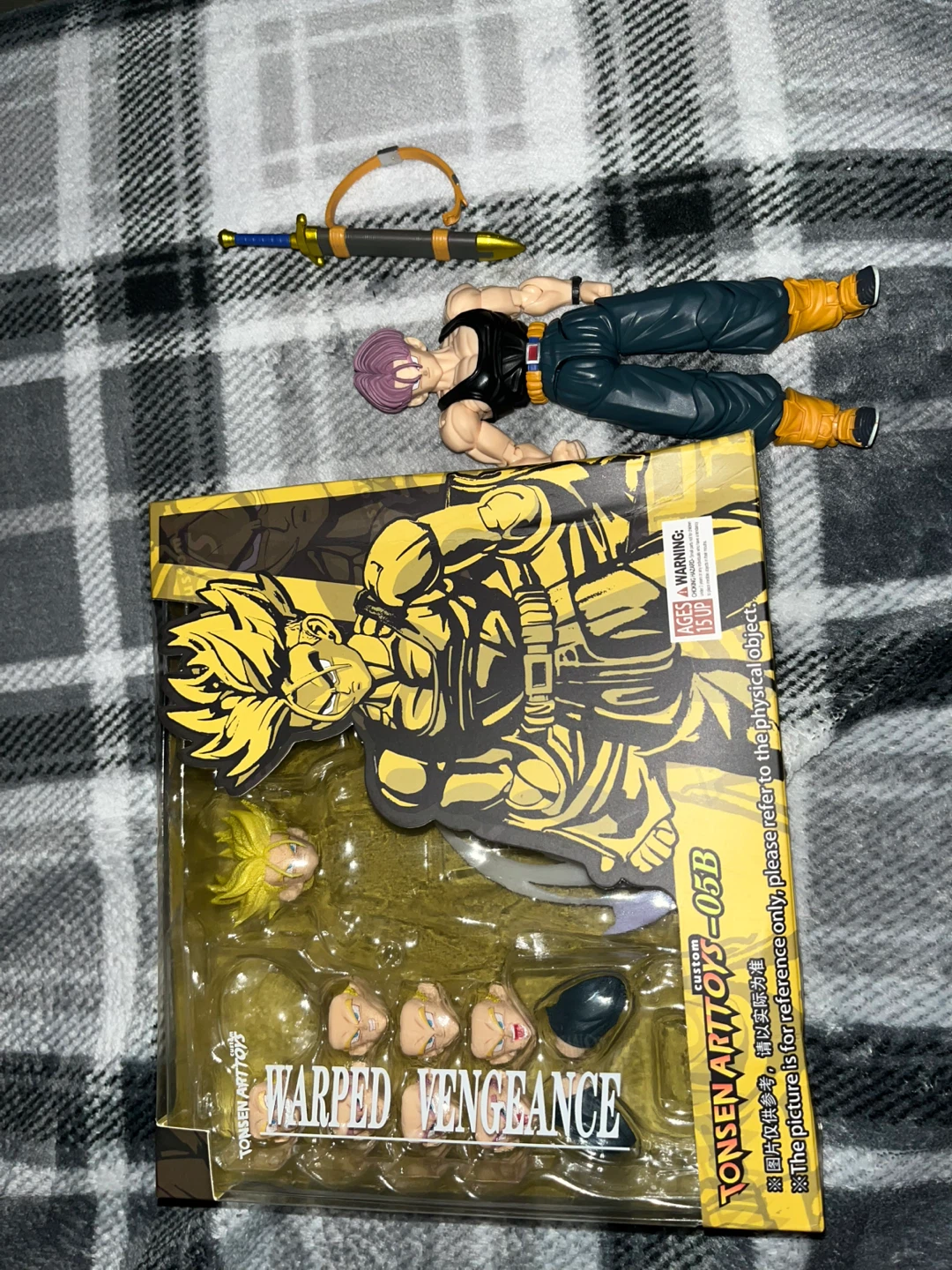 Tonsen Art "Warped Vengeance" Trunks Action Figure - photo 2