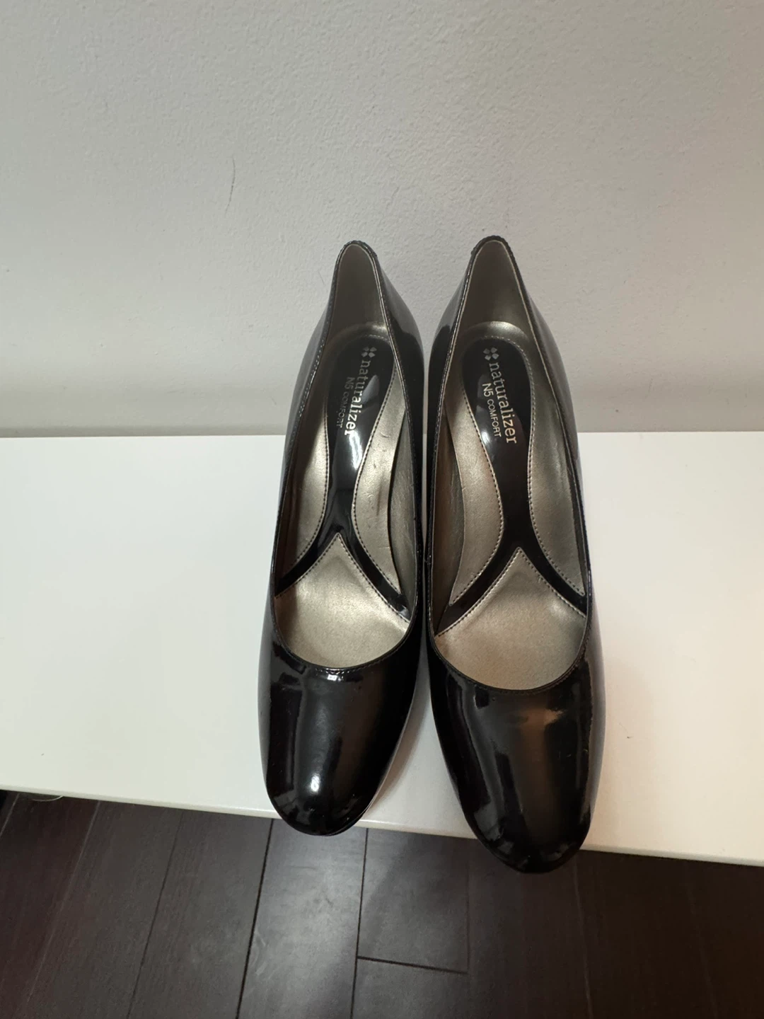 Naturalizer Black Patent Leather Heels