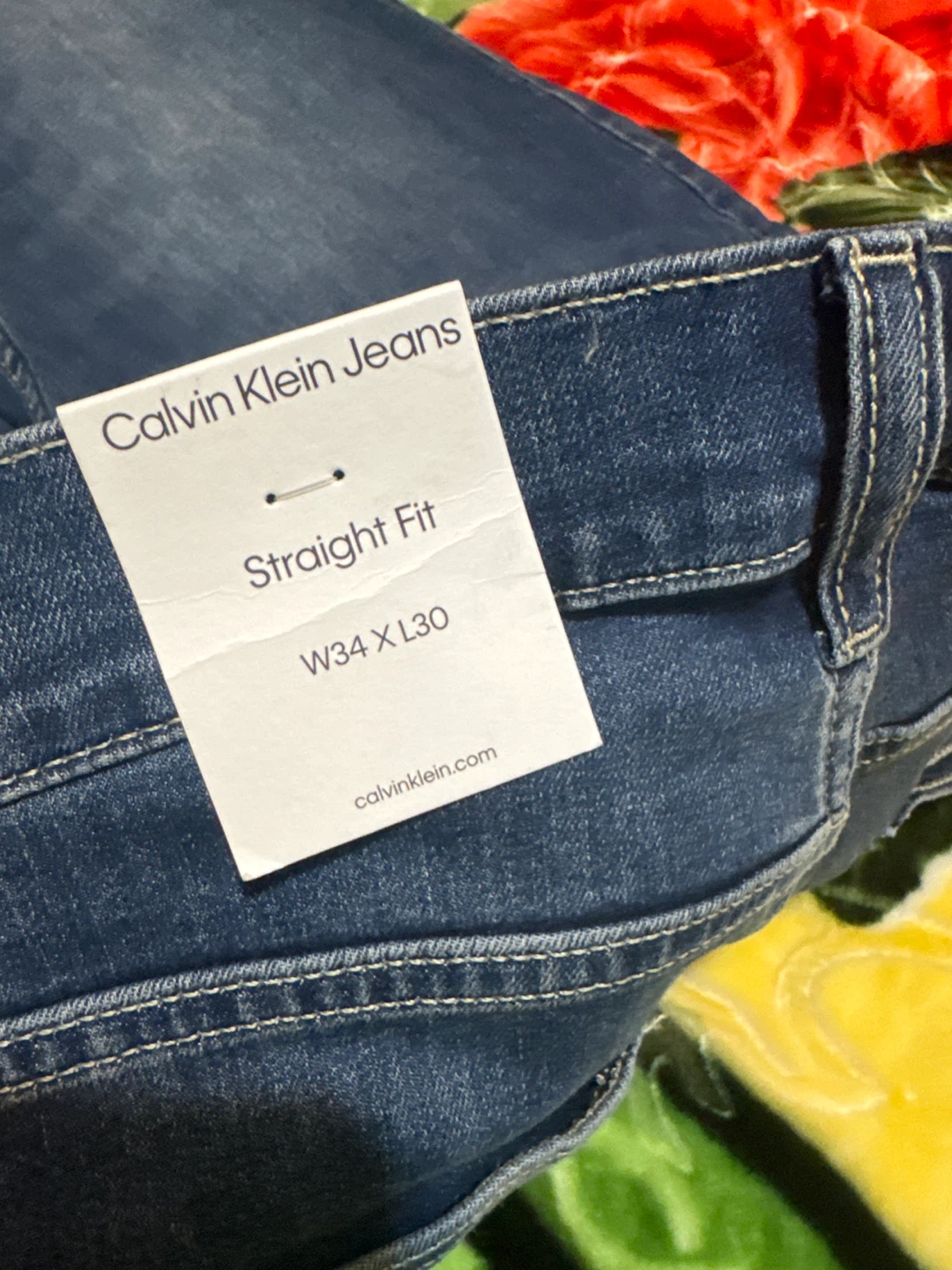 Calvin Klein Jeans Men's Straight Fit W34 L30 - photo 2