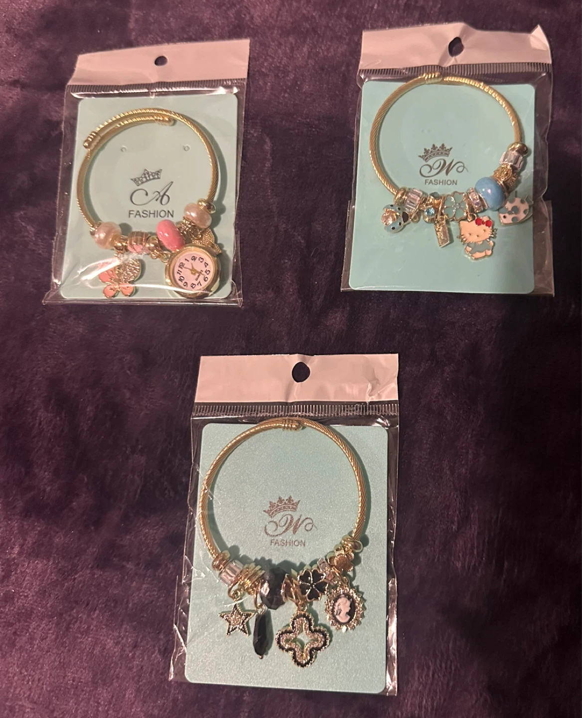 Charm Bracelets with Charms and Watch - photo 4