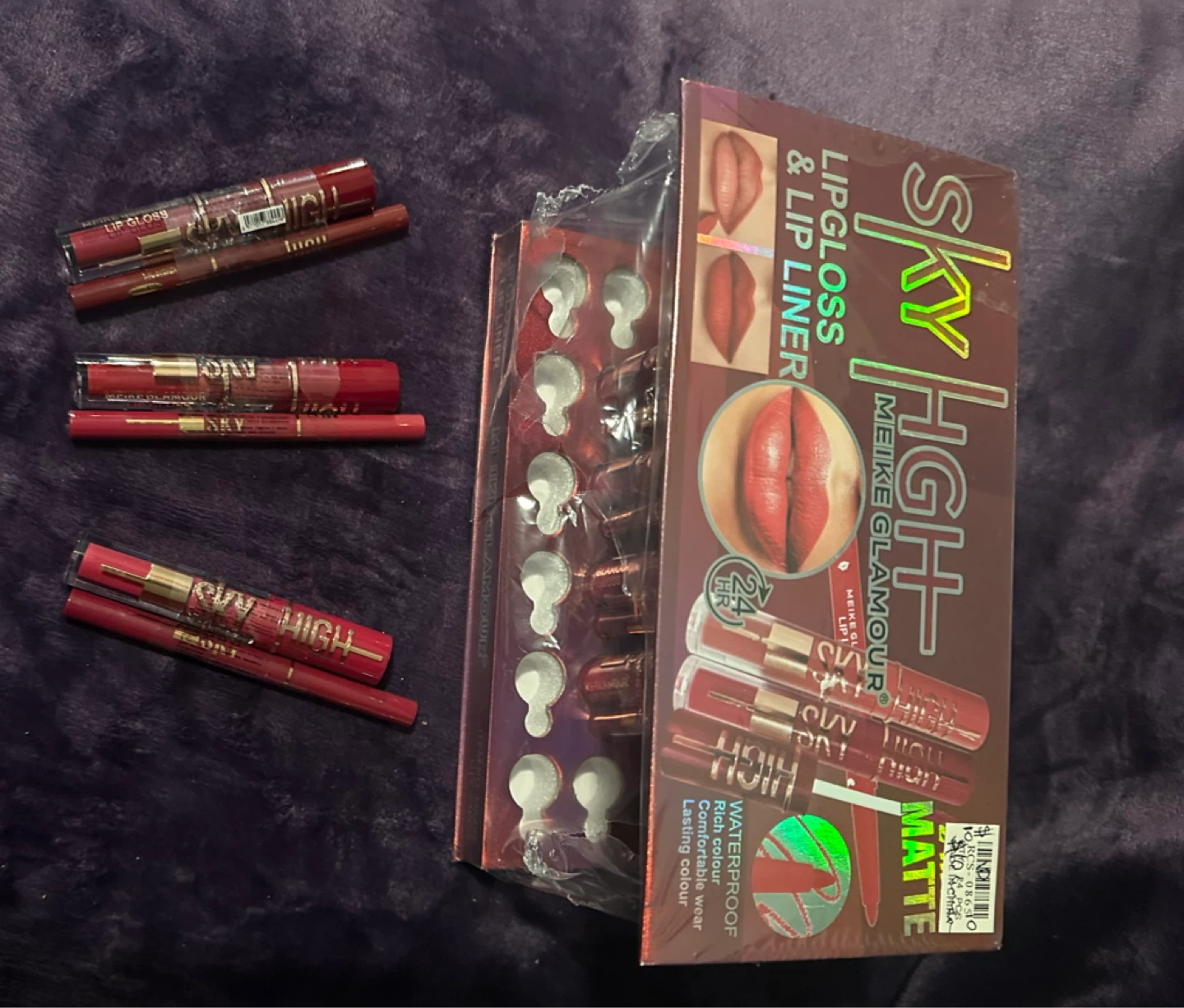 Meike Glamour Sky High Lip Gloss & Lip Liner Set - photo 3