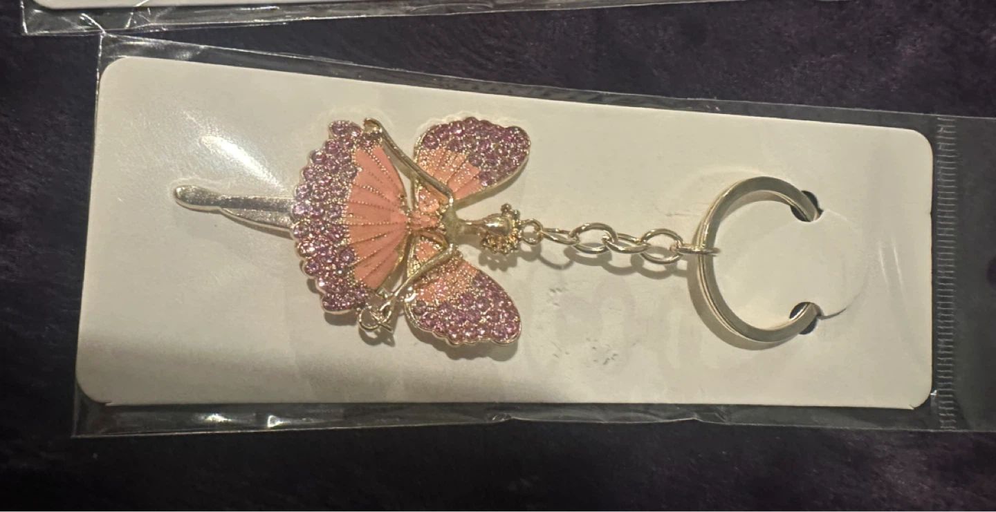 Ballerina Keychain - Blue - photo 2