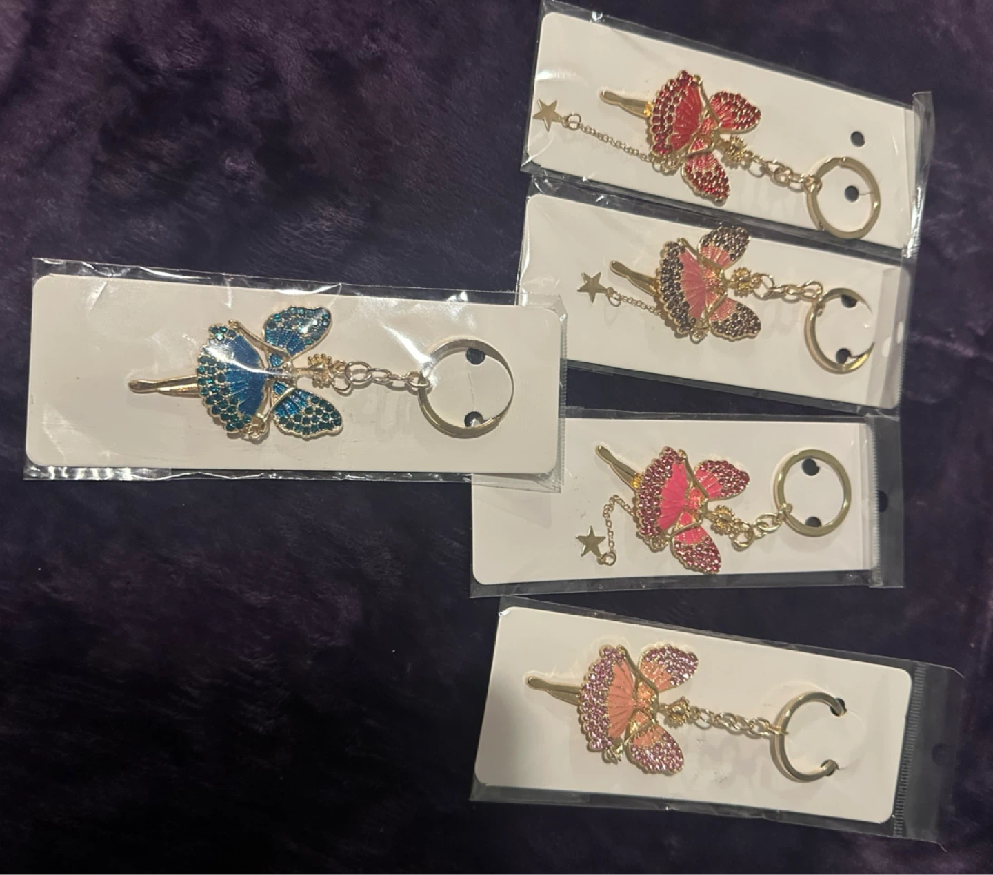 Ballerina Keychain - Blue - photo 3