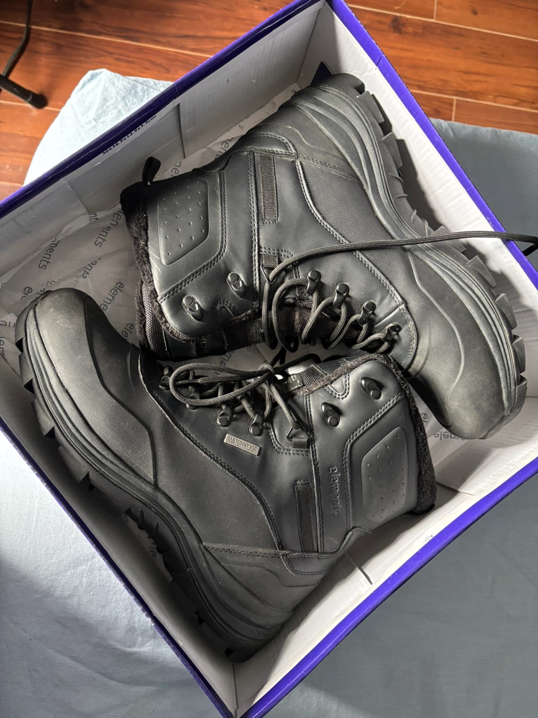 Elements Waterproof Winter Boots 9.5 - photo 2
