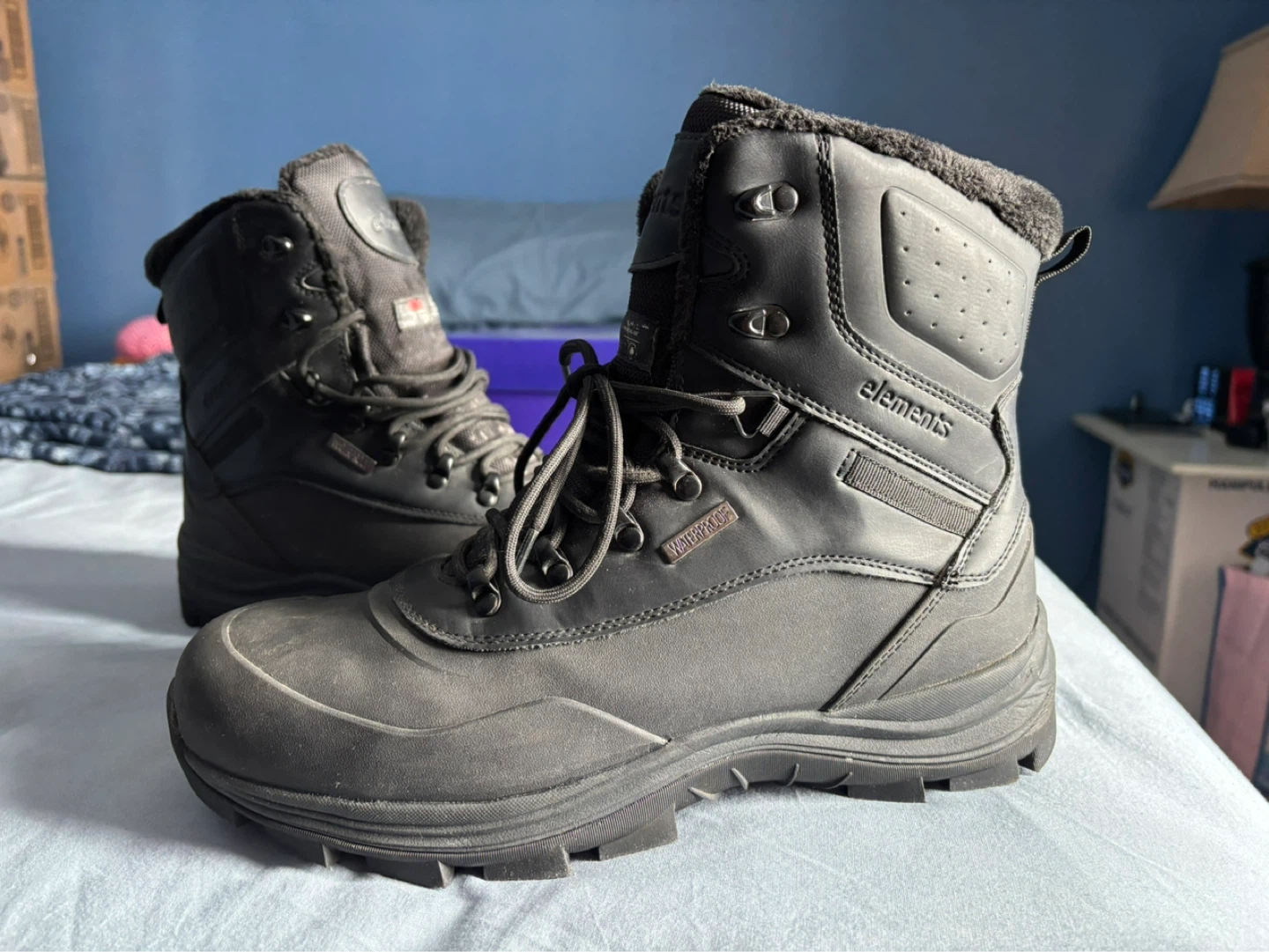 Elements Waterproof Winter Boots 9.5 - photo 4