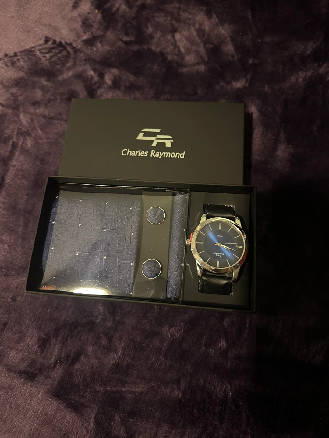 Charles Raymond Watch, Tie, and Cufflink Set - photo 2