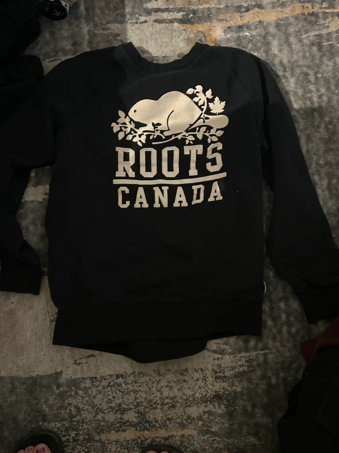 Roots Canada Beaver Crewneck Sweatshirt