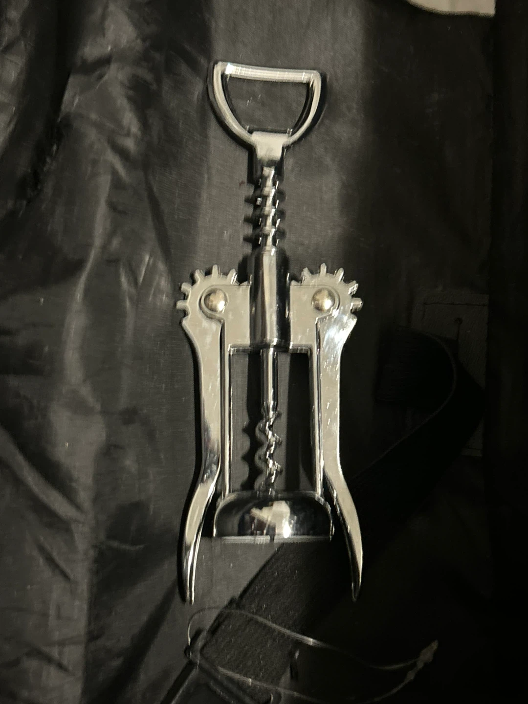 Silver Metal Waiter's Corkscrew