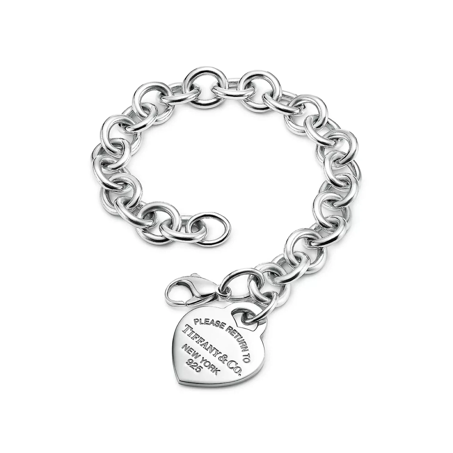 Tiffany Heart Tag Charm Bracelet - photo 5