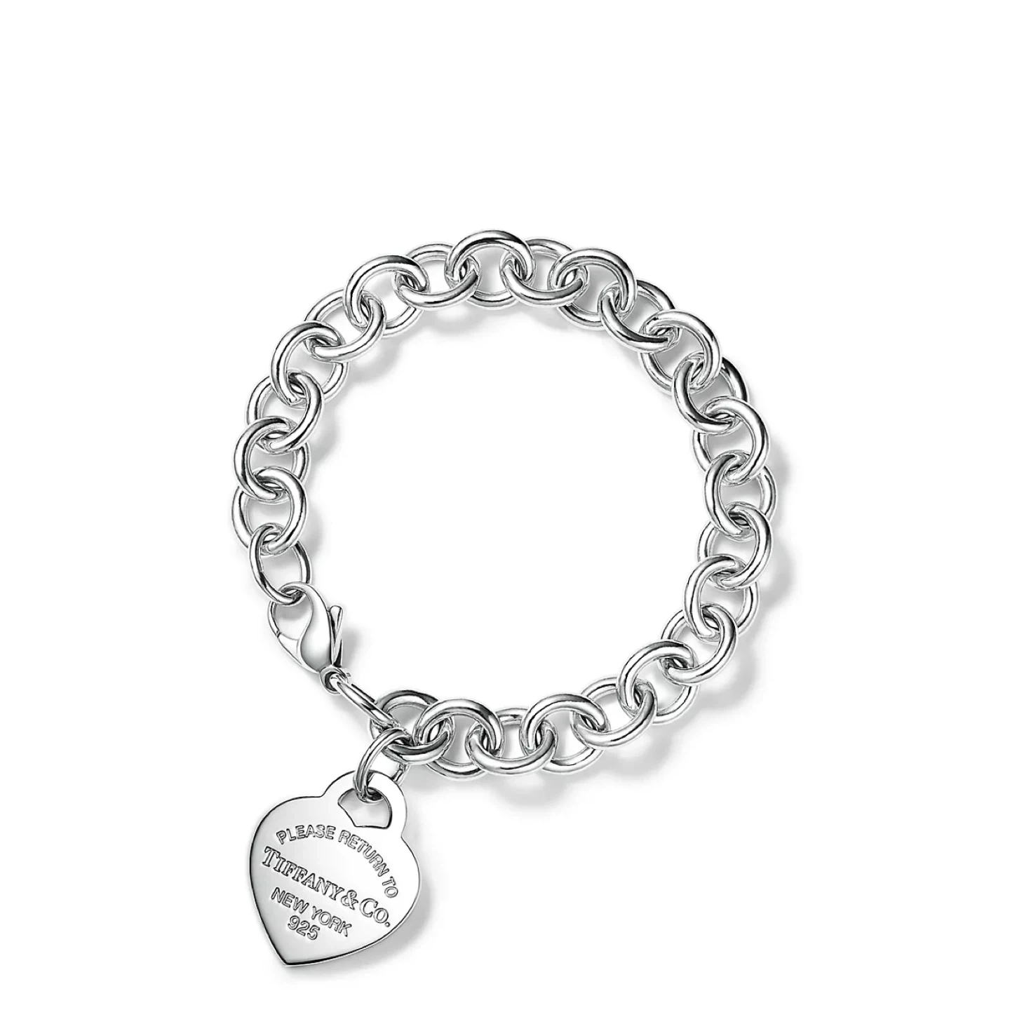 Tiffany Heart Tag Charm Bracelet - photo 4