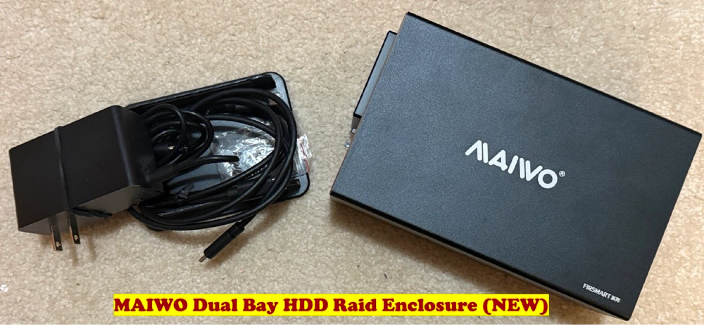 MAIWO Dual Bay HDD Raid Enclosure (NEW) - photo 3