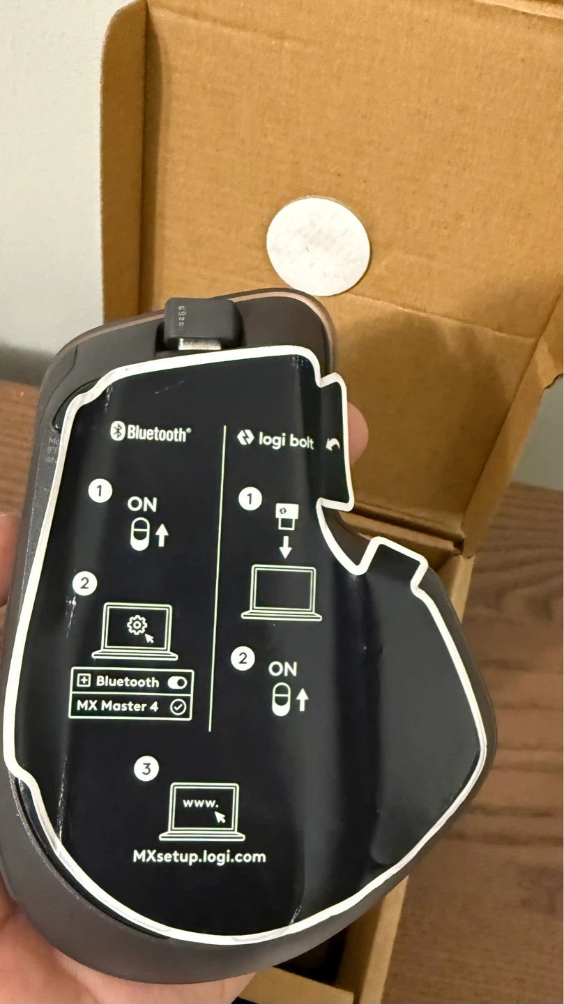 Logitech MX Master 4 Bluetooth Mouse - photo 2