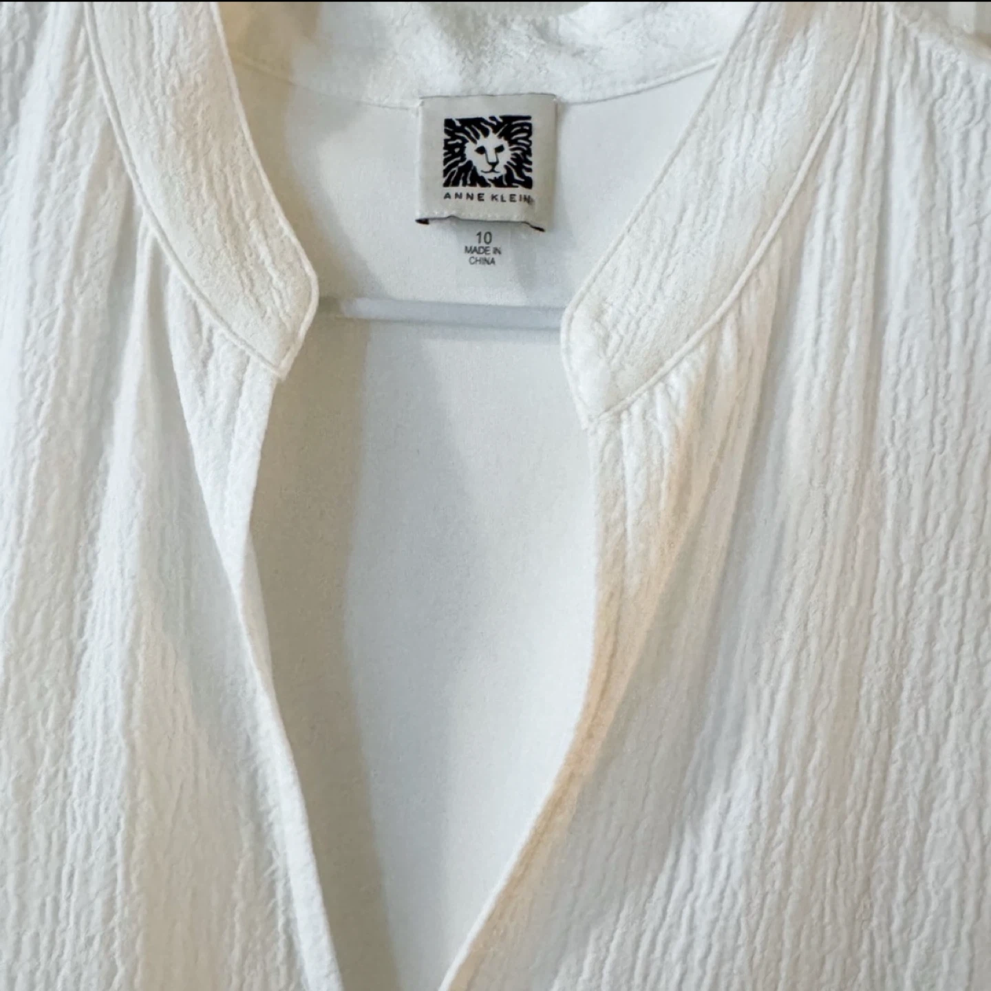 Anne Klein White Sleeveless Midi Dress Size 10 - photo 2