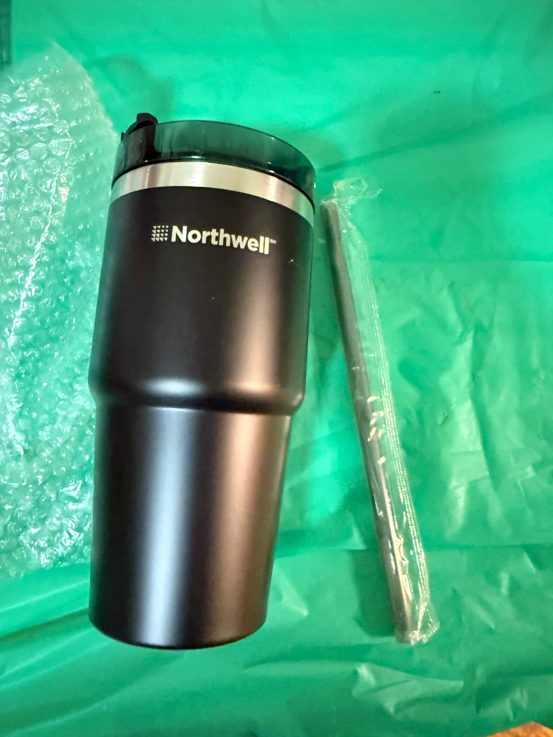 Northwell Stainless Steel Tumbler with Straw - photo 4