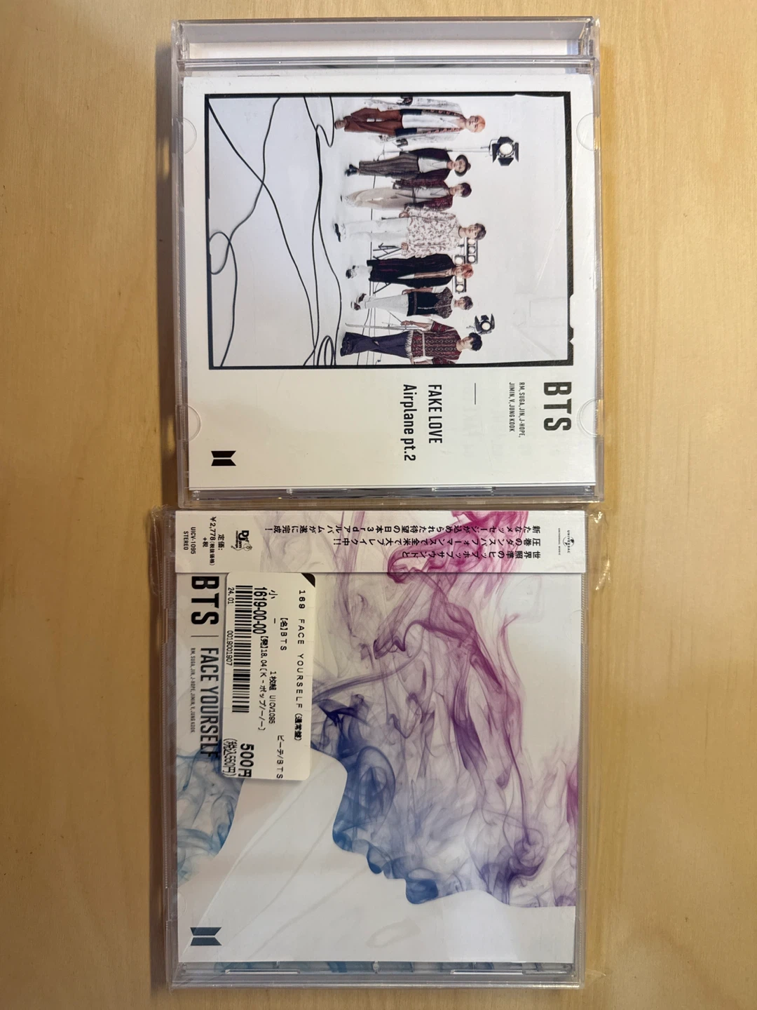 BTS "Fake Love" & "Face Yourself" CDs