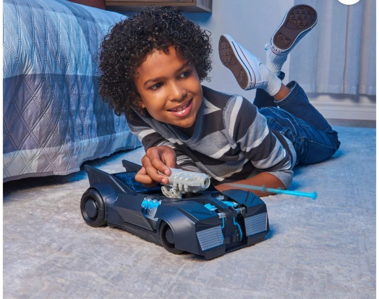 Spin Master DC Comics Tech Defender Batmobile Toy Car - photo 5