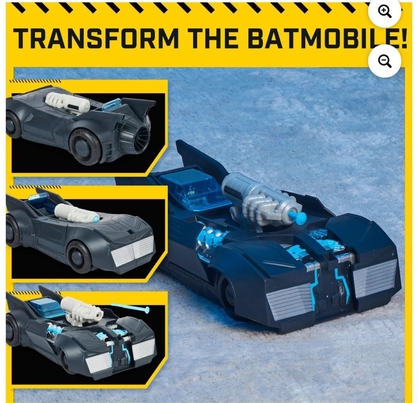 Spin Master DC Comics Tech Defender Batmobile Toy Car - photo 4