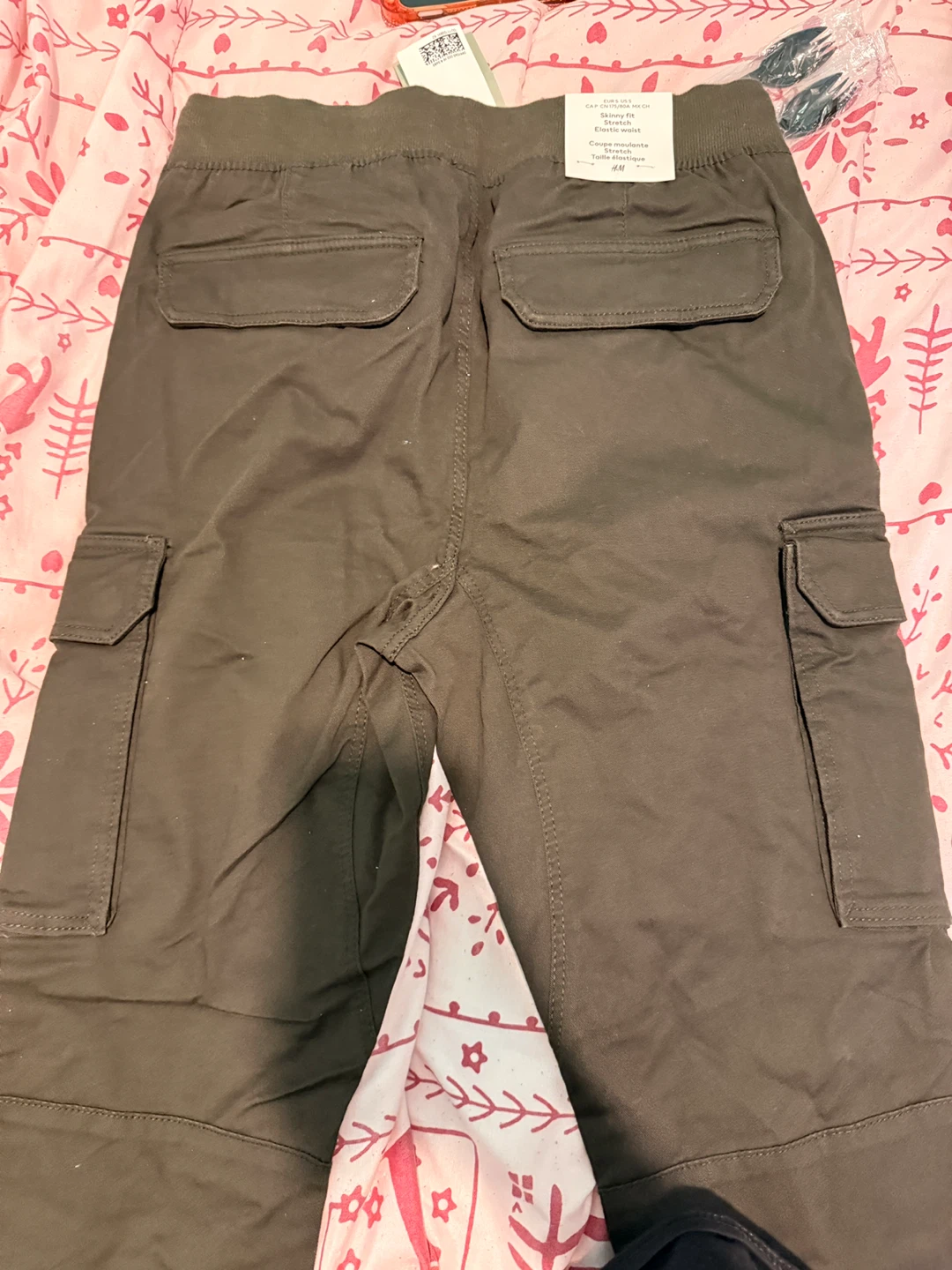 H&M Cargo Pants - Olive Green - Size S - photo 3