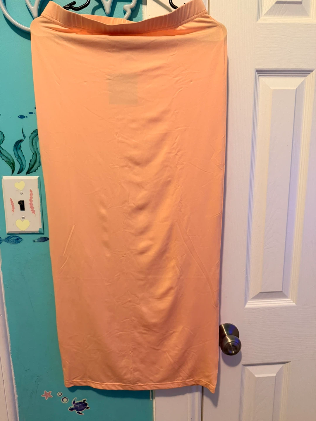 SHEIN Peach Skirt - Size L
