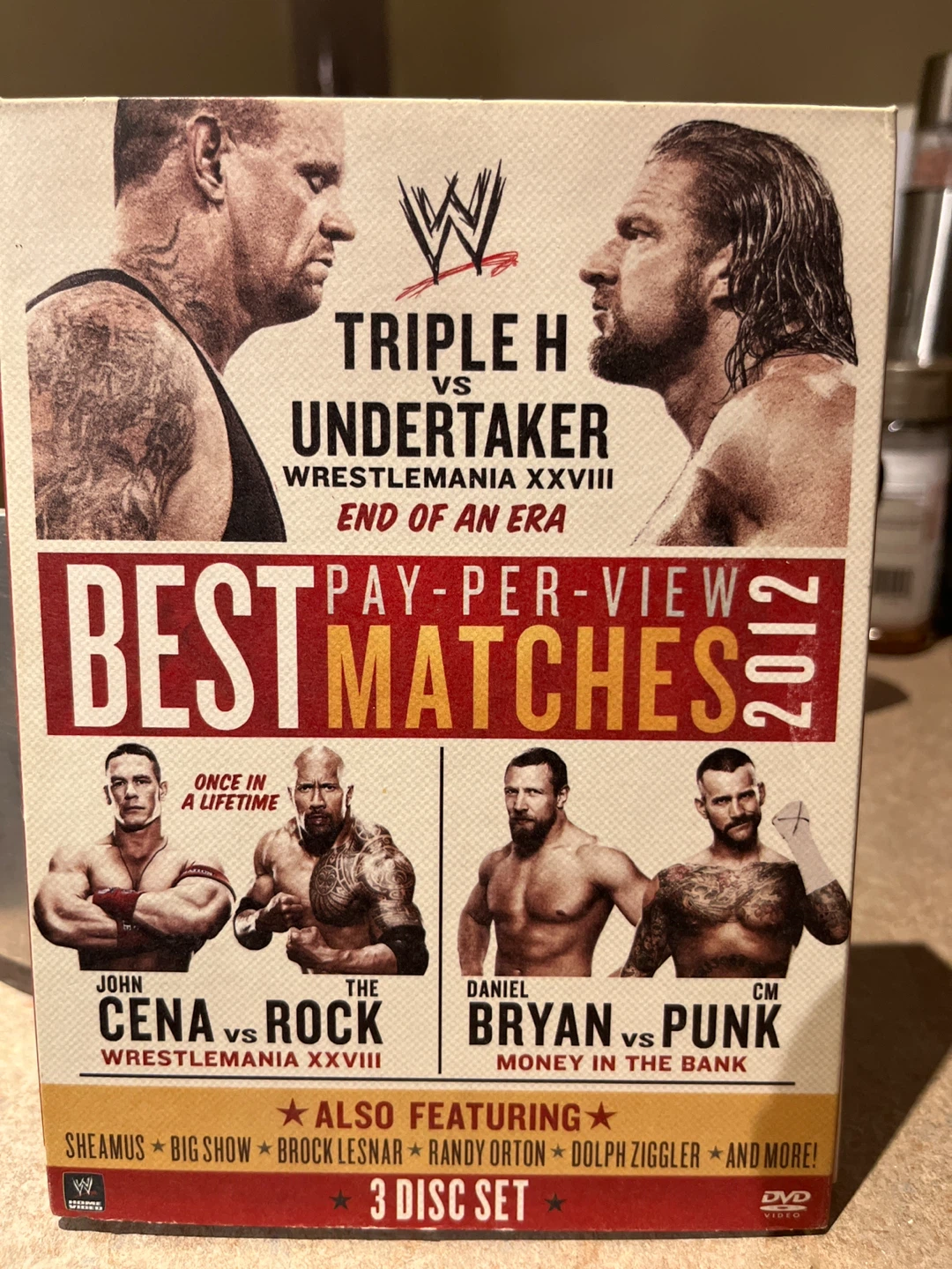 WWE Best Pay-Per-View Matches 2012 3-Disc Set