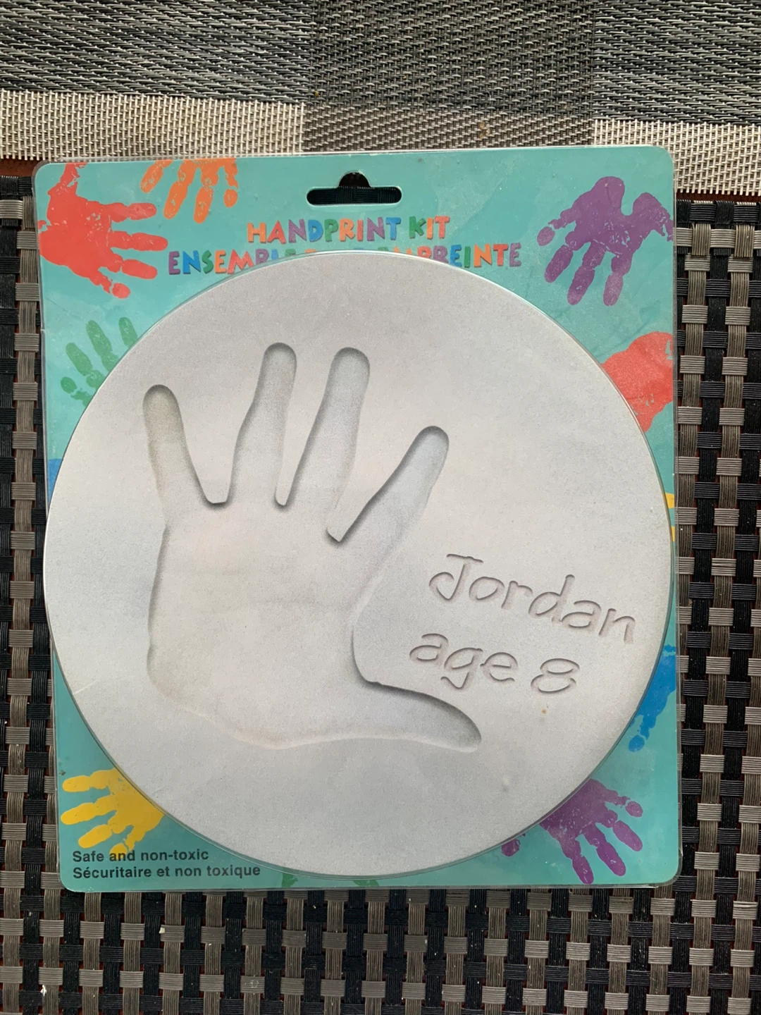 Hand (Foot) Clay Print Kit Decoration
