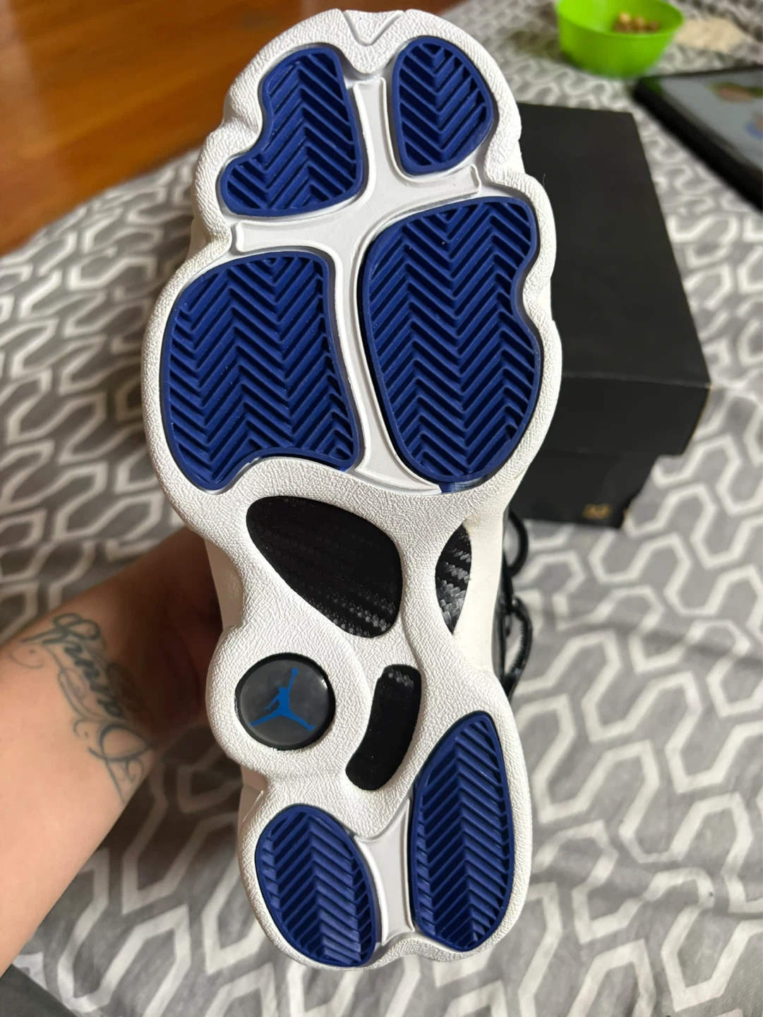 Jordan 6 Rings GS Black Royal Blue - photo 4