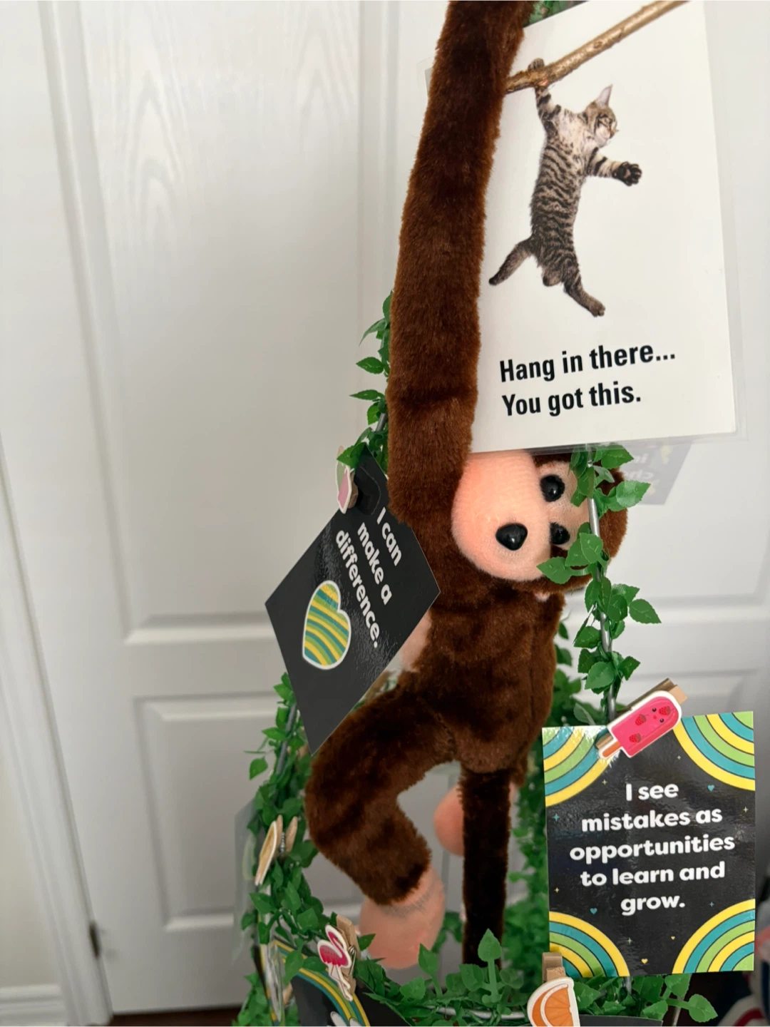 Plush Monkey Inspirational Decor - photo 5