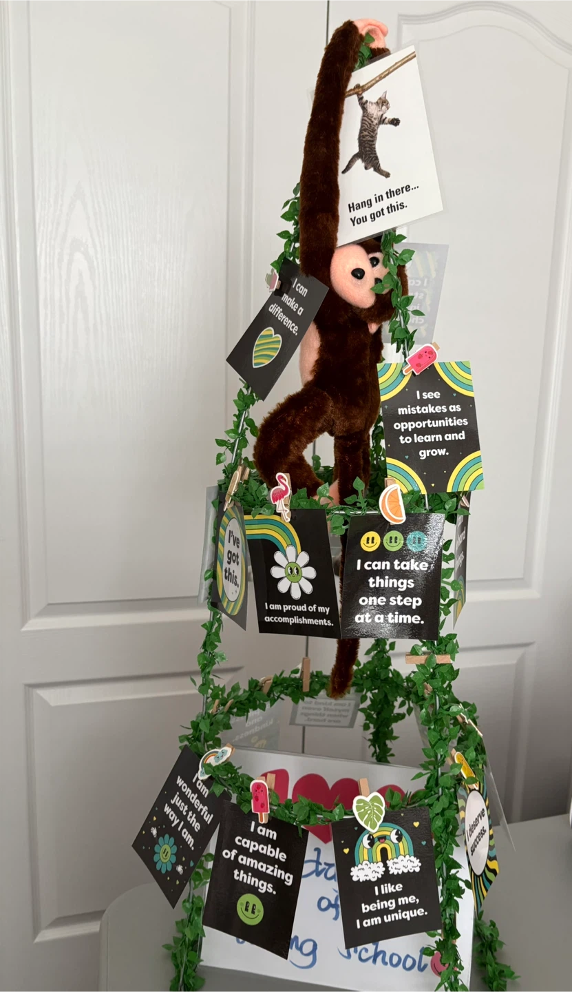Plush Monkey Inspirational Decor - photo 2