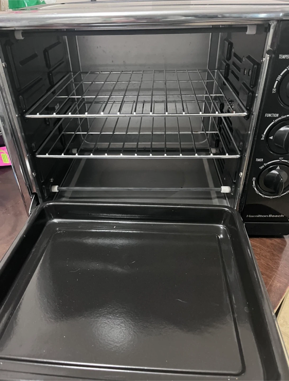 🌱 Hamilton Beach Countertop Convection Toaster Oven - Black - photo 2