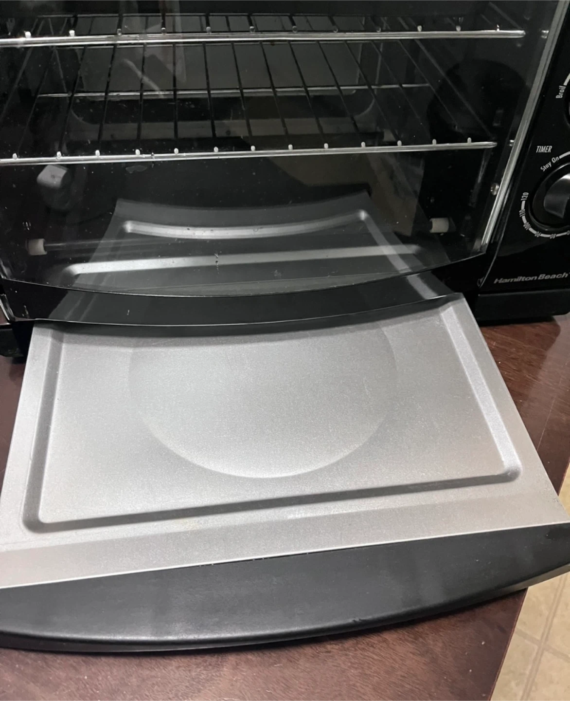 🌱 Hamilton Beach Countertop Convection Toaster Oven - Black - photo 5