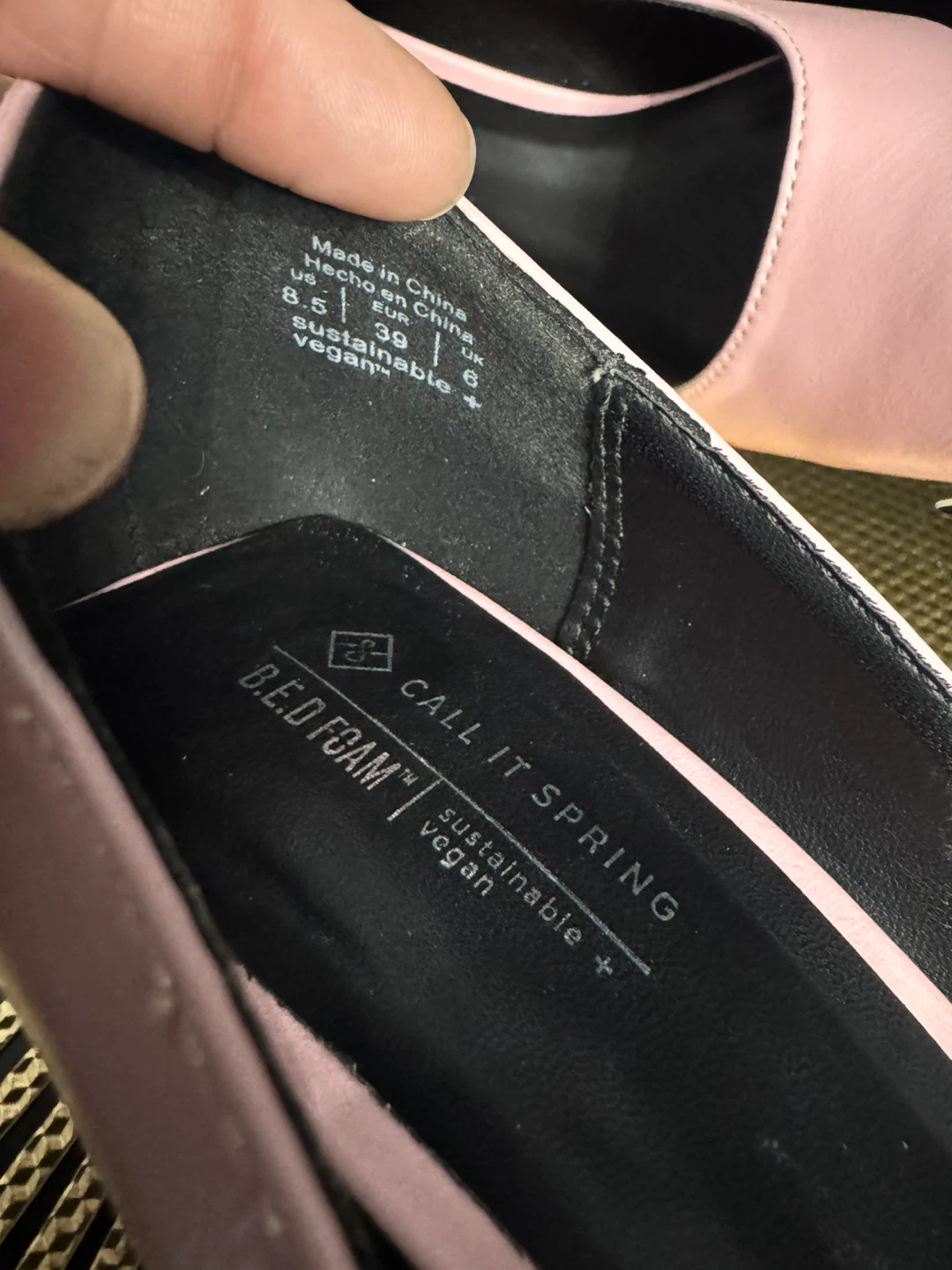 Call It Spring Pink  Heels Size 8.5 - photo 2