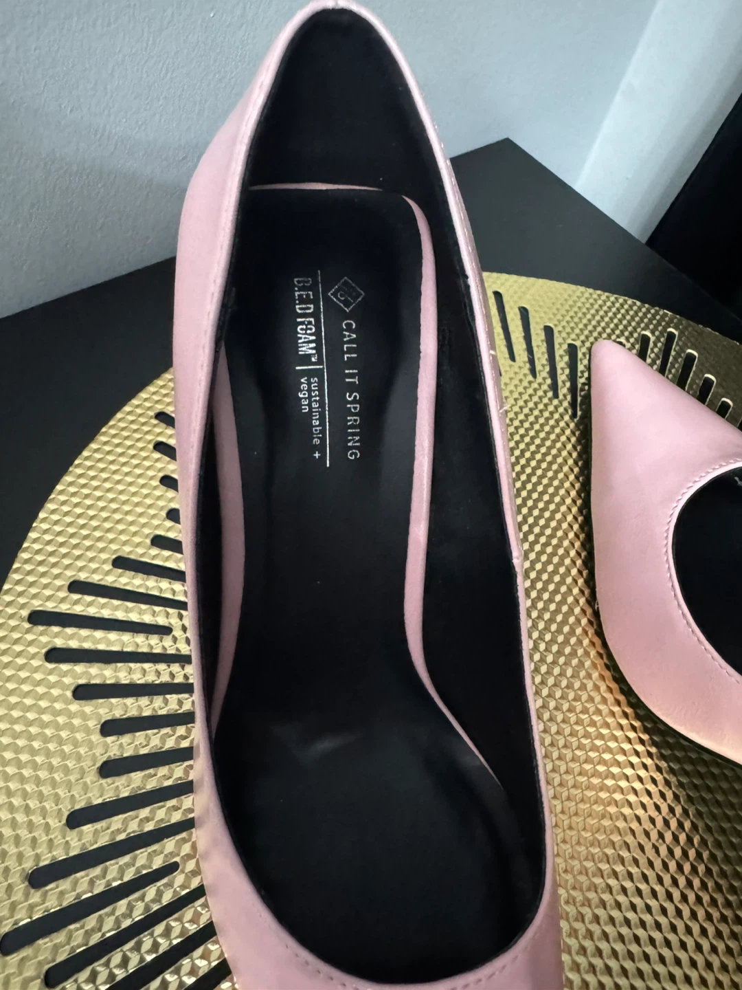 Call It Spring Pink  Heels Size 8.5 - photo 4