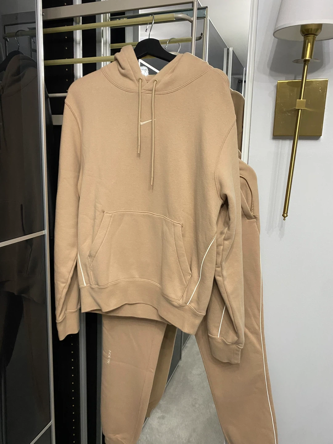 Nike x NOCTA Brown Hoodie & Joggers Set - XS