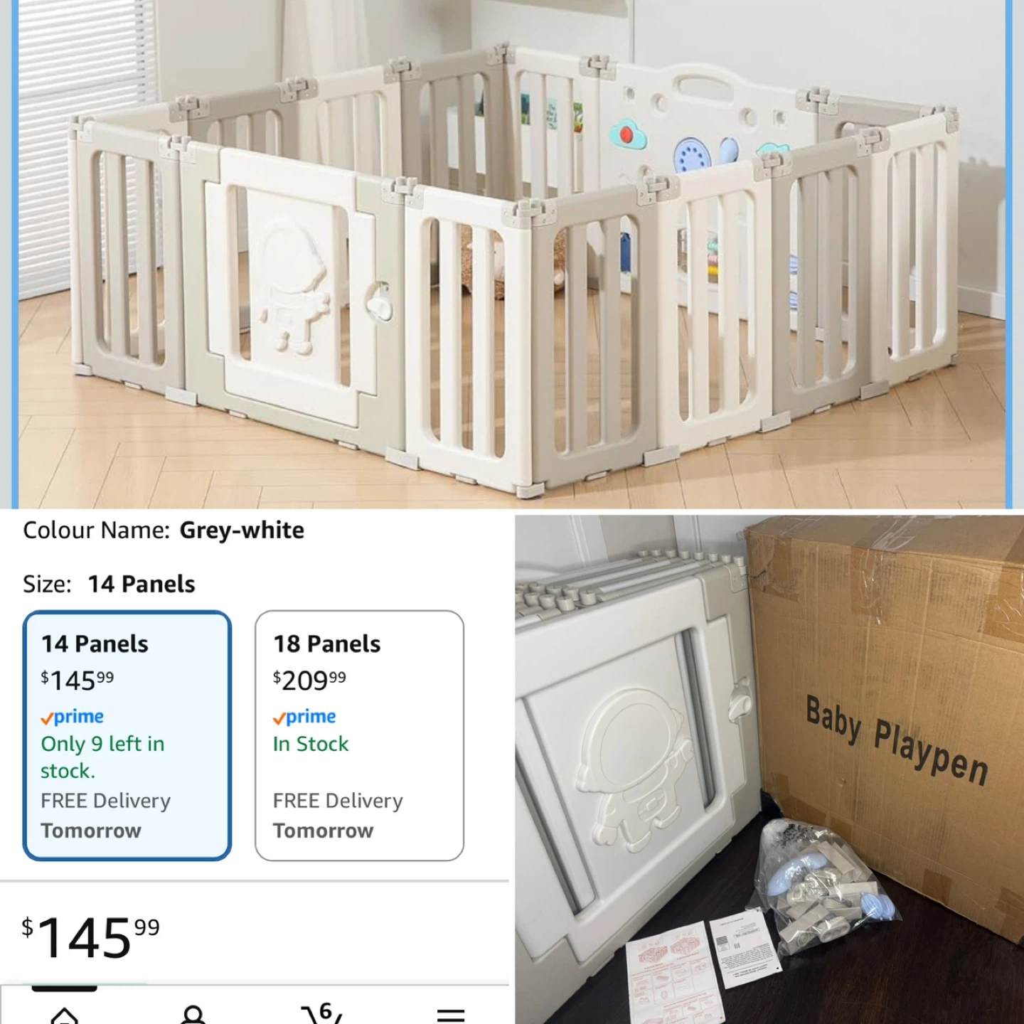 Used 1 Week In Box Basically Brand New PlayYard Retails $169.48