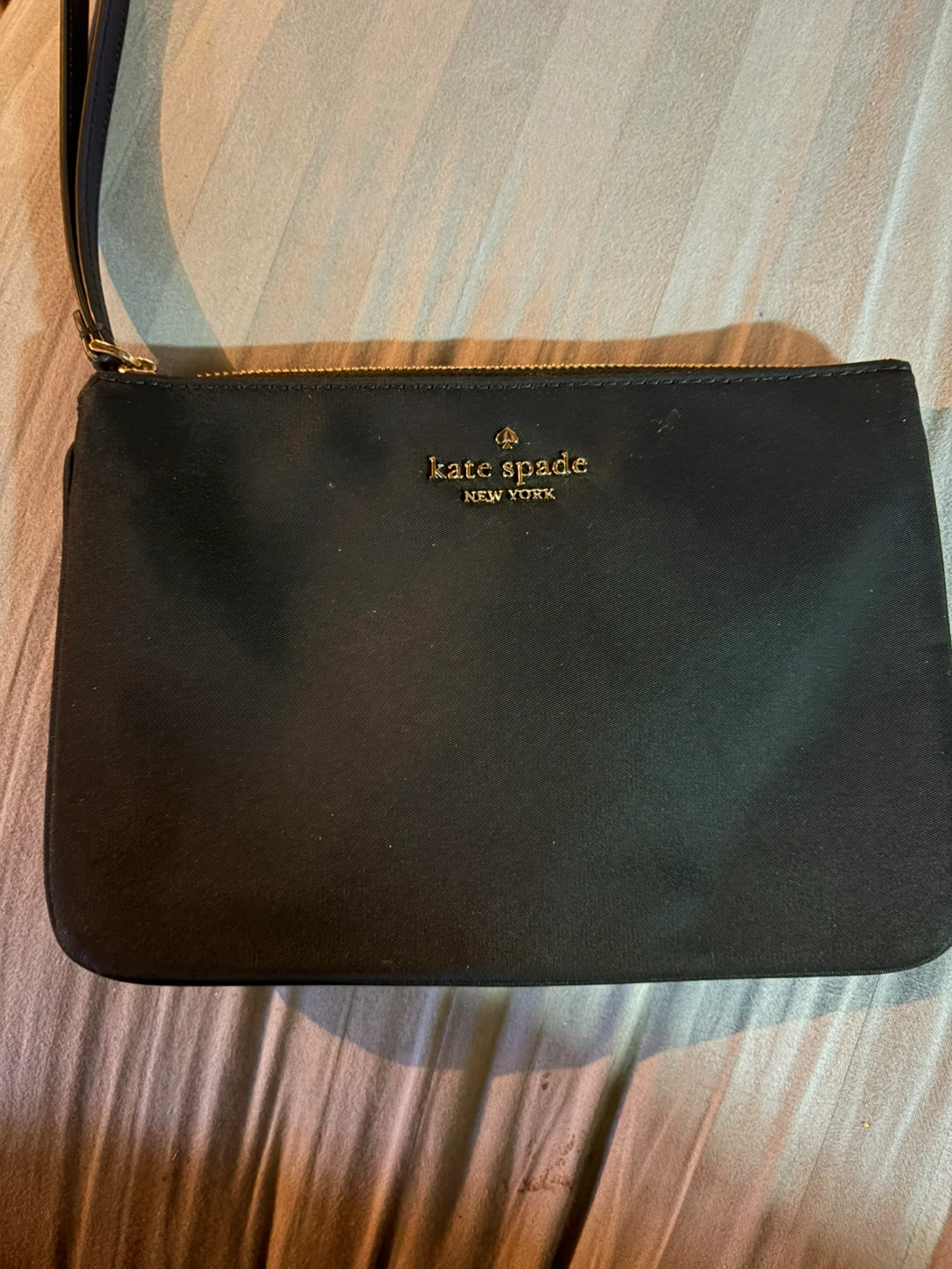 Kate Spade New York Black Wristlet Clutch