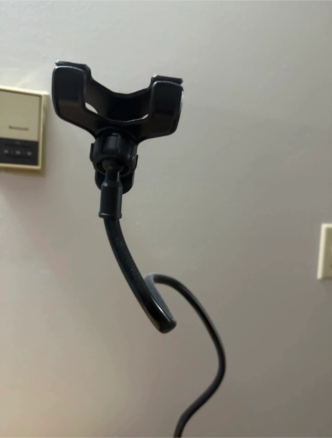 🌱 Black Flexible Gooseneck Phone Holder