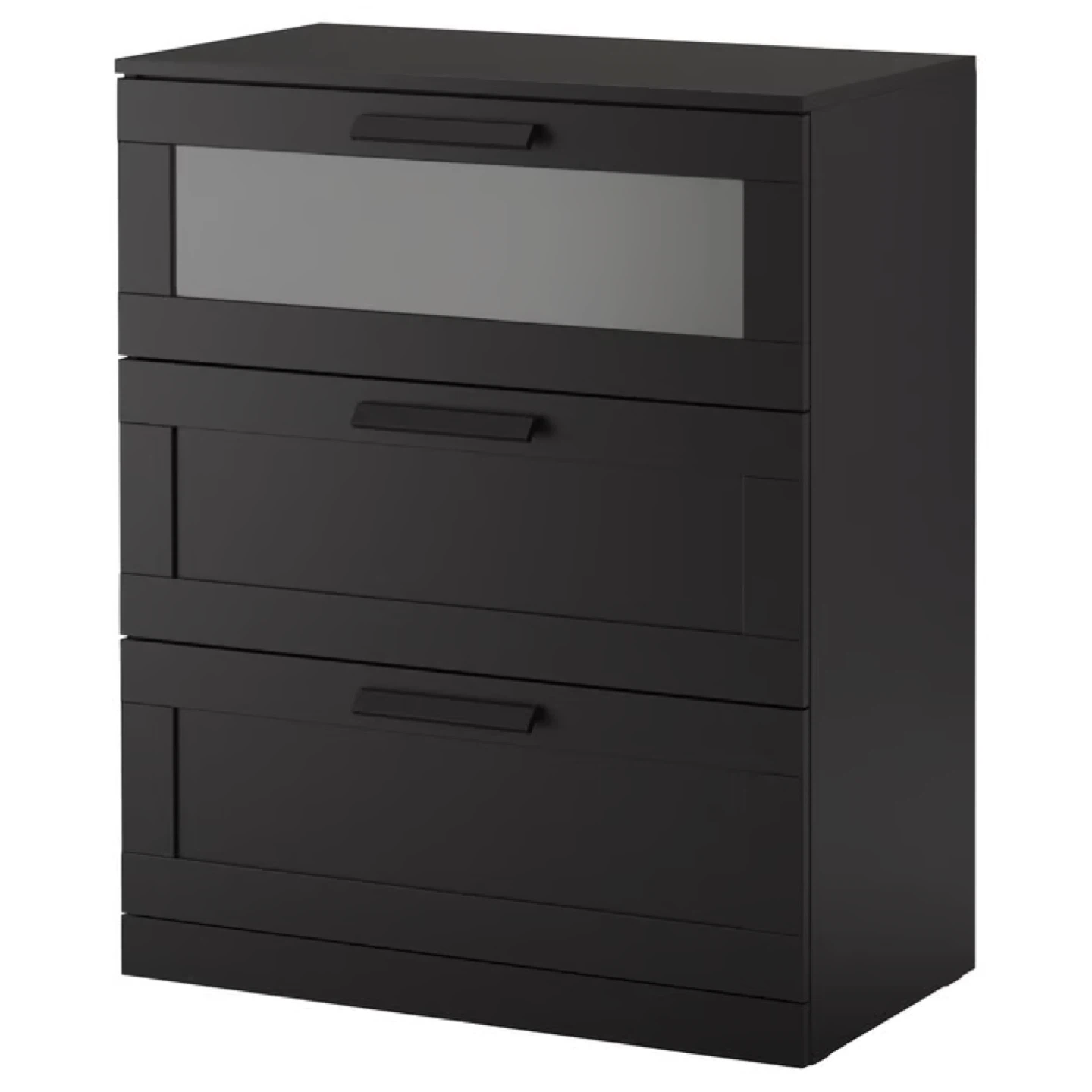 IKEA BRIMNES 3-Drawer Chest - Black